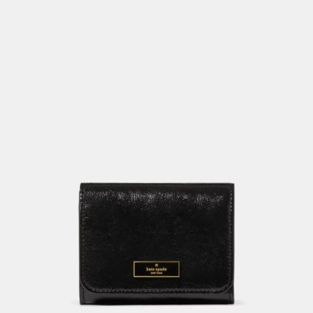 Kate Spade Bridget Crinkle Patent Small L-zip Wallet - Preorder