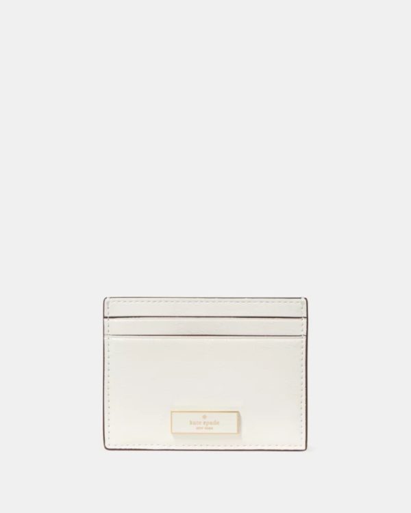 Kate Spade Bridget Crinkle Patent Small Slim Card Holder - Preorder