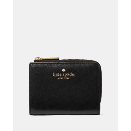 Kate Spade Madison Small L-zip Wallet in Black - Preorder