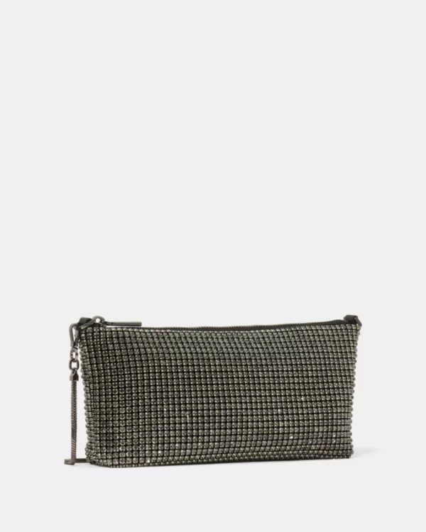 Kate Spade Andie Faux Crystal Mesh Small Shoulder Green Multi - Preorder