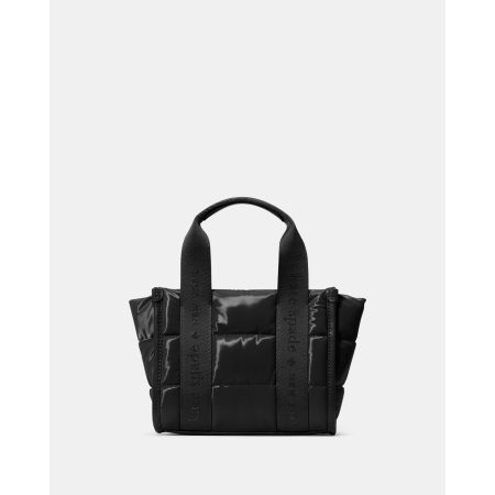 Kate Spade Kip Puffy Mini Tote in Black - Preorder