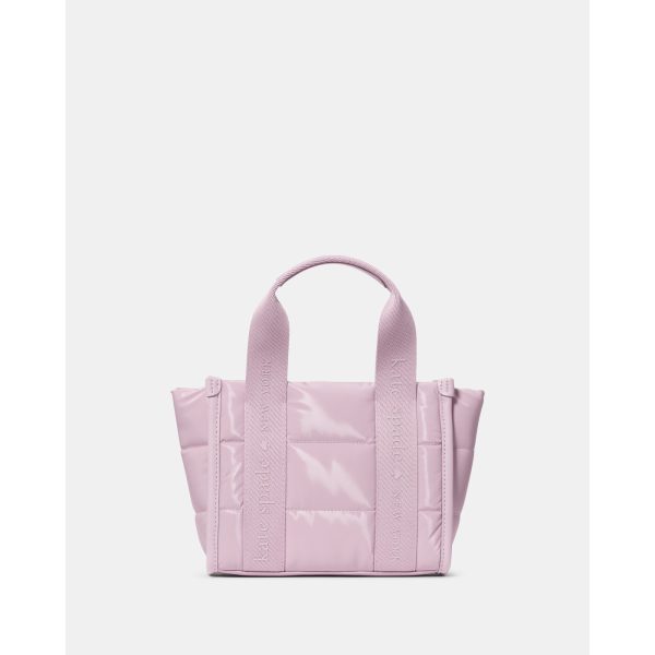 Kate Spade Kip Puffy Mini Tote in Lavender Smoke - Preorder
