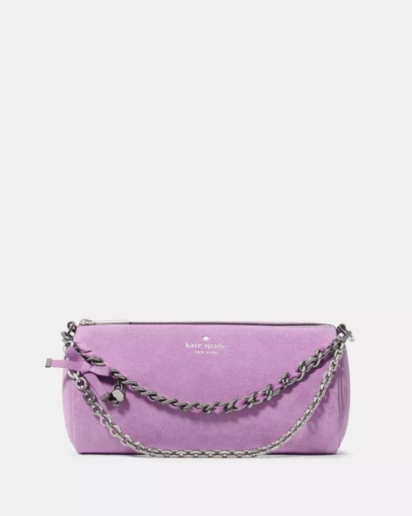 Kate Spade Roulette Suede Mini Convertible Bag Wisteria - Preorder
