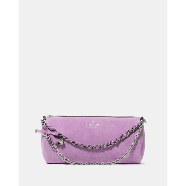 Kate Spade Roulette Suede Mini Convertible Bag in Wisteria - Preorder