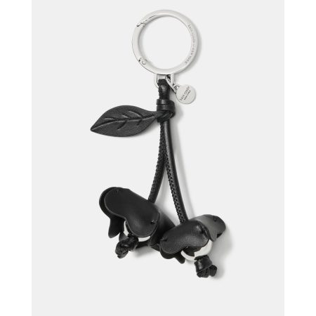Kate Spade 3D Flower Bag Charm in Black Multi - Preorder