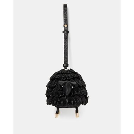 Kate Spade 3D Leather Sheep Bag Charm in Black Multi - Preorder