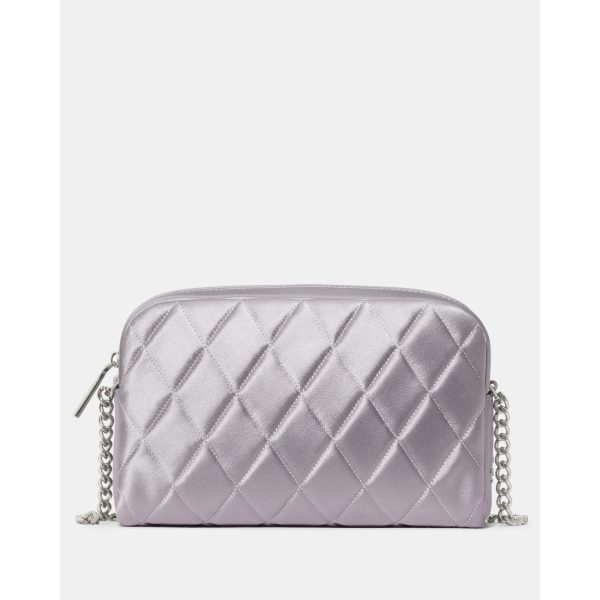Kate Spade Carey Quilted Satin Mini Camera Bag in Gravel Grey - Preorder