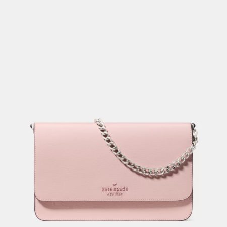 Kate Spade Madison Textured Patent Leather Willow Medium Convertible Crossbody Tutu Pink - Preorder