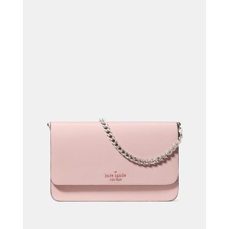 Kate Spade Madison Textured Patent Leather Willow Medium Convertible Crossbody in Tutu Pink - Preorder