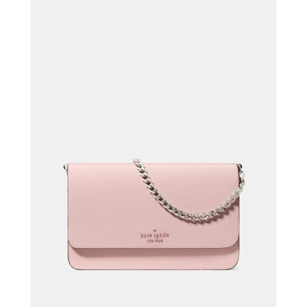 Kate Spade Madison Textured Patent Leather Willow Medium Convertible Crossbody in Tutu Pink - Preorder