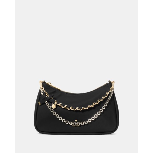 Kate Spade Margot Nylon Convertible Shoulder Bag in Black - Preorder
