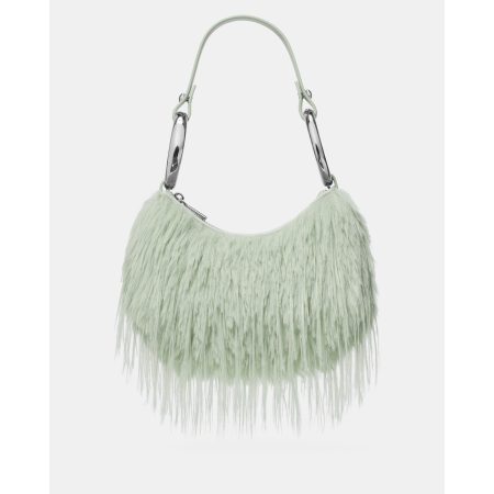 Kate Spade The Faux Fur Bangle Bag in Mint Frosting - Preorder