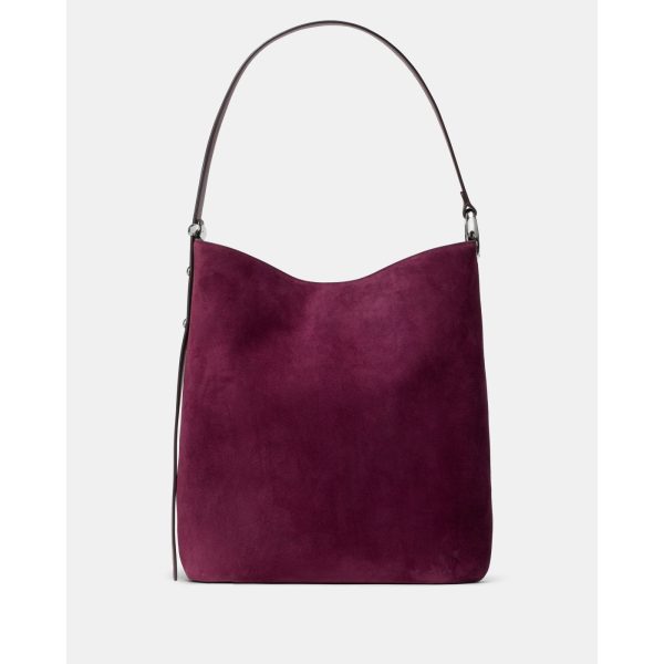 Kate Spade Halo Suede Large Bucket in Purple Agate - Preorder