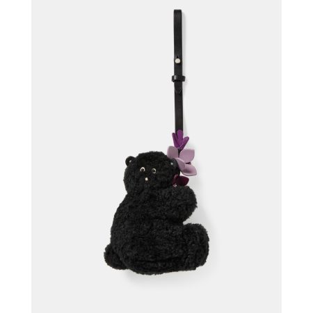 Kate Spade Critters Penelope Bear Bag Charm in Black - Preorder
