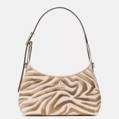 Kate Spade 454 Zebra Mini Crossbody Bag Neutral Multi - Preorder