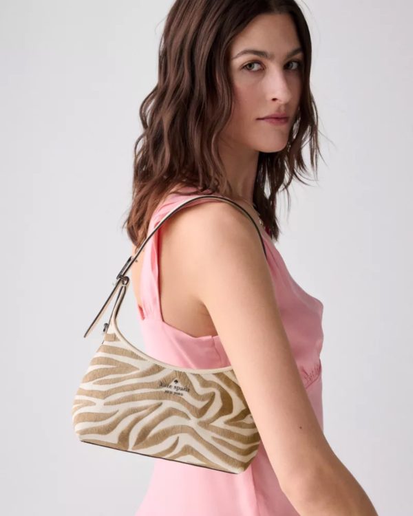 Kate Spade 454 Zebra Mini Crossbody Bag Neutral Multi - Preorder