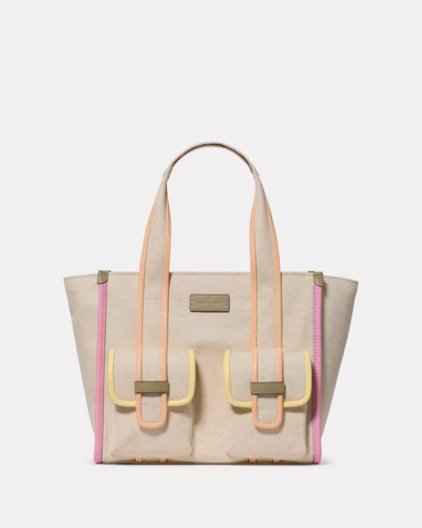 Kate Spade Kip Cargo Small Tote Bag Rainbow Multi - Preorder