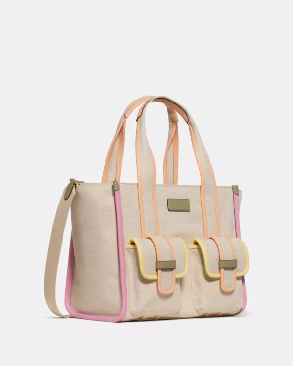 Kate Spade Kip Cargo Small Tote Bag Rainbow Multi - Preorder