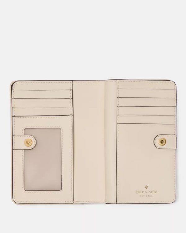 Kate Spade Zebra Medium Bifold Wallet Natural Multi - Preorder