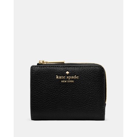 Kate Spade Small L-zip Wallet in Black (KN766BLK) - Preorder