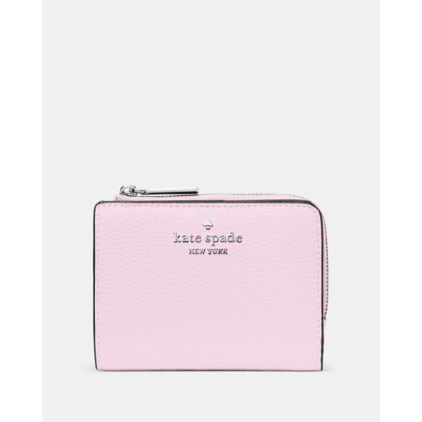 Kate Spade Small L-zip Wallet in Grapefruit Soda - Preorder
