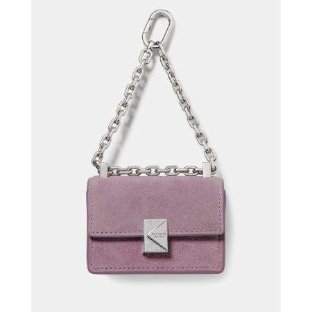 Kate Spade Charmed Suede Nano Carryall Bag Charm in Market Purple - Preorder