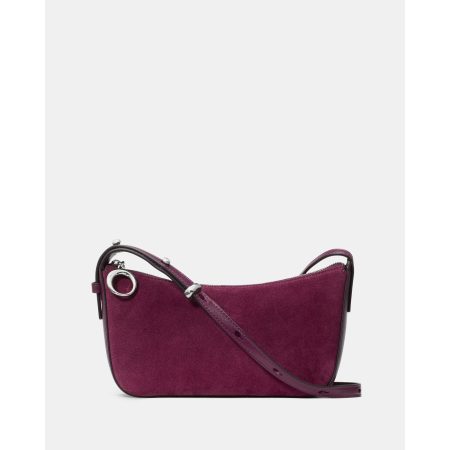 Kate Spade Halo Suede Crossbody in Purple Agate - Preorder