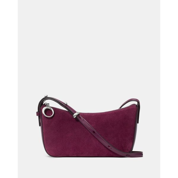 Kate Spade Halo Suede Crossbody in Purple Agate - Preorder