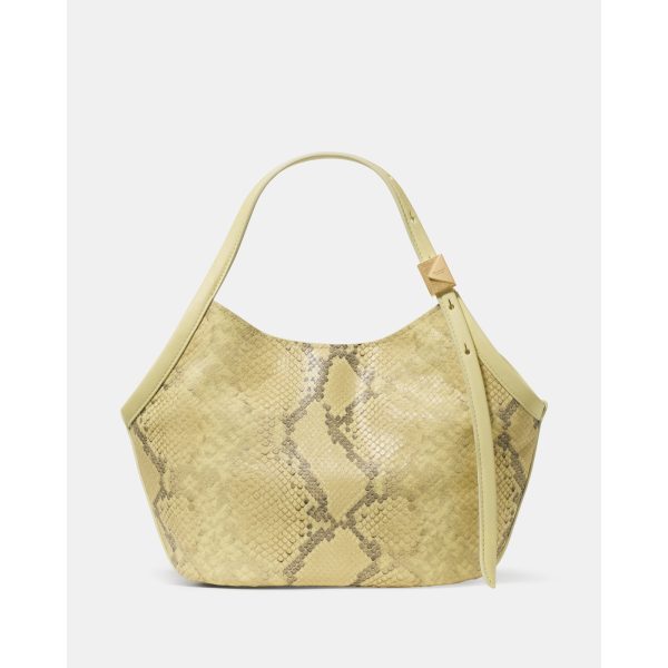Kate Spade Deco Snake Embossed Small Tulip Tote Bag in Pale Citron - Preorder