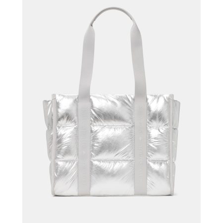 Kate Spade Kip Puffy Large Tote in Silver - Preorder