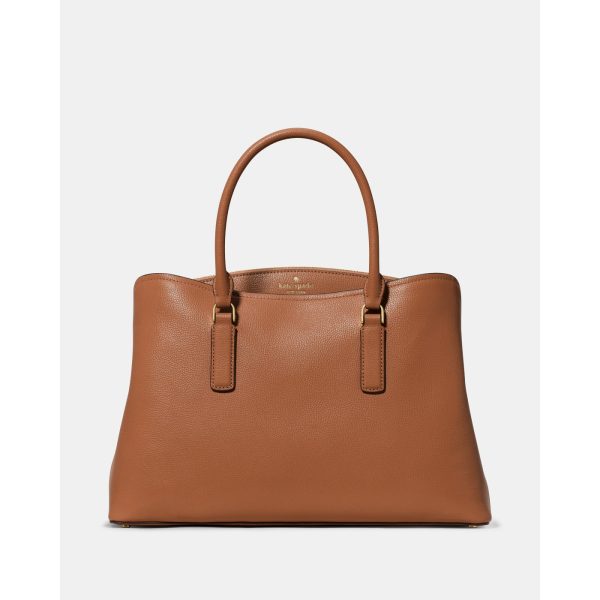 Kate Spade Thompson Street Satchel Bag in Warm Gingerbread - Preorder