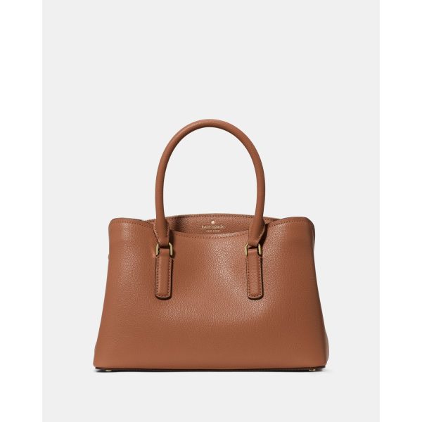 Kate Spade Thompson Street Small Satchel Bag in Warm Gingerbread - Preorder