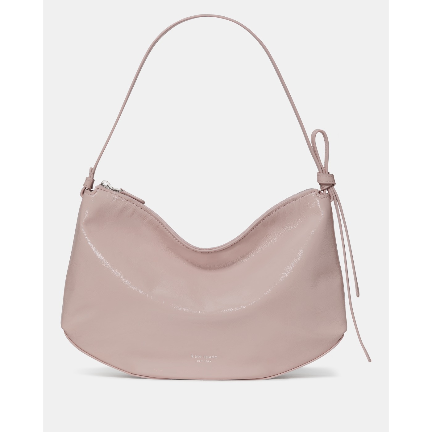 Kate Spade Loop Crinkle Patent Large Shoulder Bag in Morning Beach - Preorder