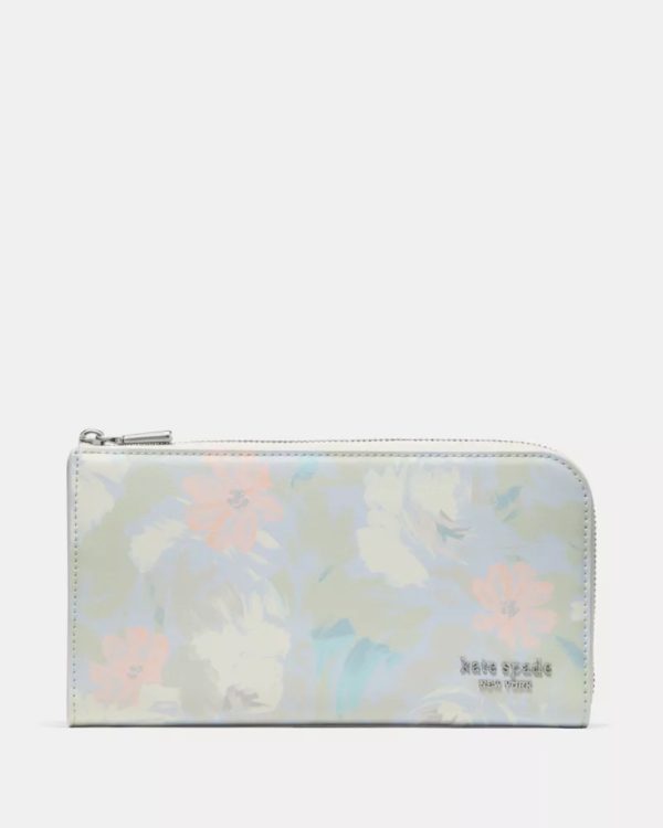 Kate Spade Devin Hidden Garden Continental Wallet Multi - Preorder