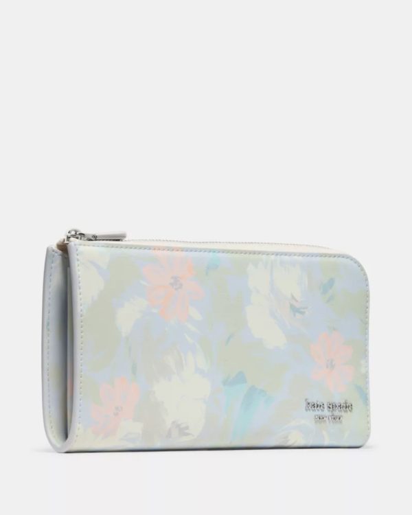 Kate Spade Devin Hidden Garden Continental Wallet Multi - Preorder