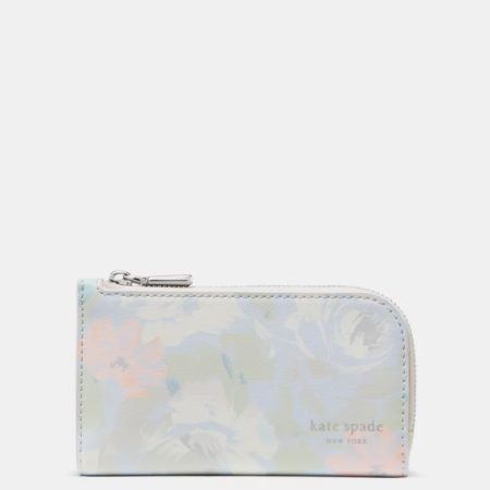 Kate Spade Devin Hidden Garden Small Bifold Wallet Multi - Preorder