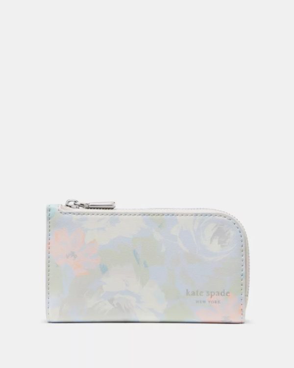 Kate Spade Devin Hidden Garden Small Bifold Wallet Multi - Preorder