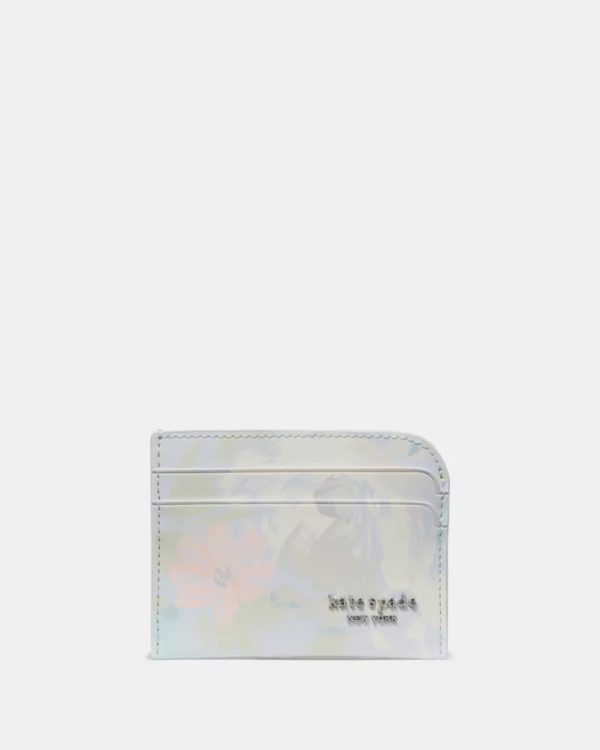 Kate Spade Devin Hidden Garden Card Holder Multi - Preorder
