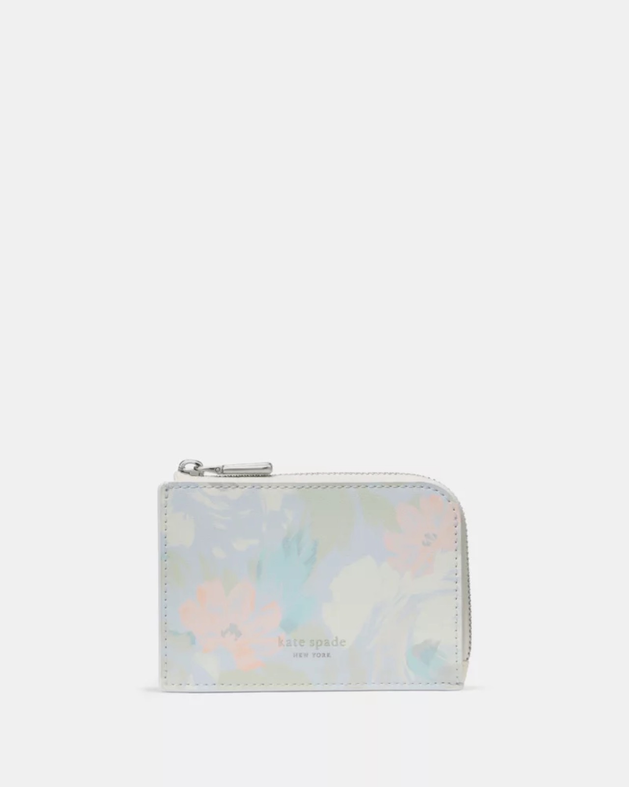 Kate Spade Hidden Garden Mini Zip Card Case Multi - Preorder