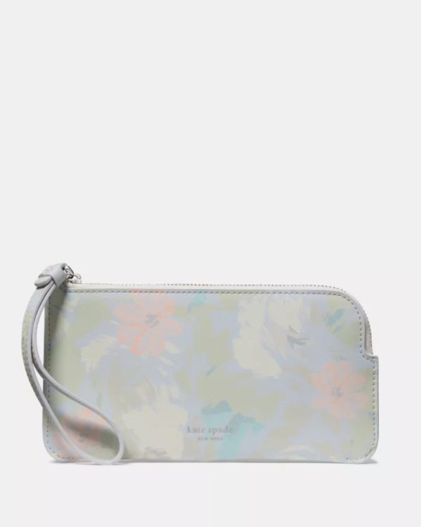 Kate Spade Zippy Hidden Garden Wristlet Multi - Preorder