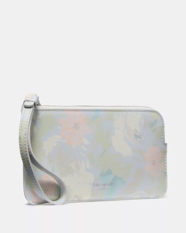 Kate Spade Zippy Hidden Garden Wristlet Multi - Preorder