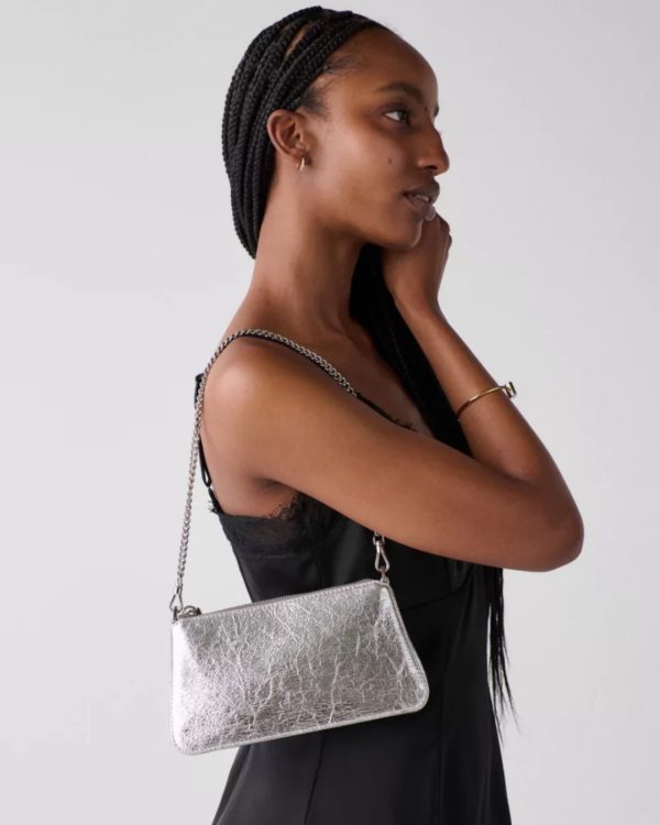 Kate Spade Grace Mini Bag Silver - Preorder