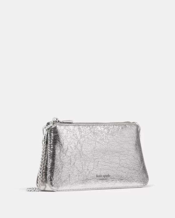 Kate Spade Grace Mini Bag Silver - Preorder