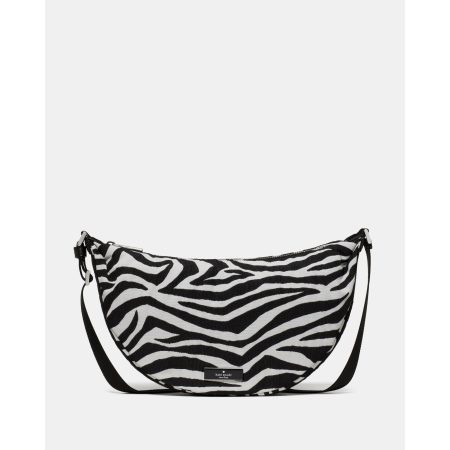 Kate Spade Carter Zebra Sling Crossbody Bag in Black (KO429BLC) - Preorder