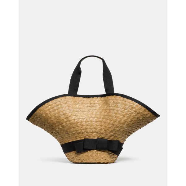 Kate Spade Solei Sun Hat Bag in Natural Multi - Preorder