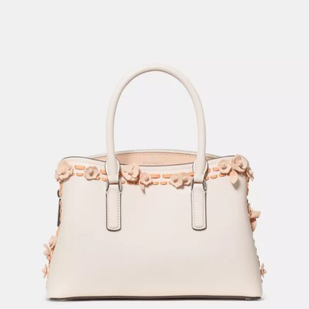 Kate Spade Thompson Street Floral Small Satchel Bag Fresh Peach - Preorder
