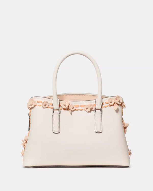 Kate Spade Thompson Street Floral Small Satchel Bag Fresh Peach - Preorder