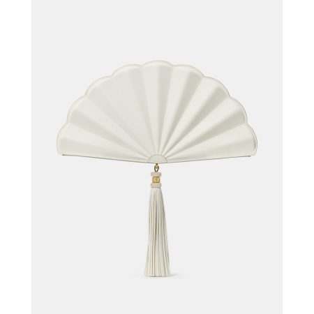 Kate Spade Lotus Fan Clutch Bag in Meringue - Preorder