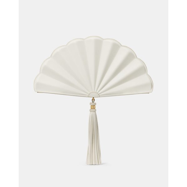 Kate Spade Lotus Fan Clutch Bag in Meringue - Preorder