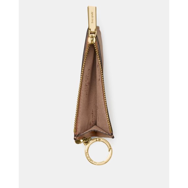 Kate Spade Key Ring Card Holder Bungalow Brown - 3